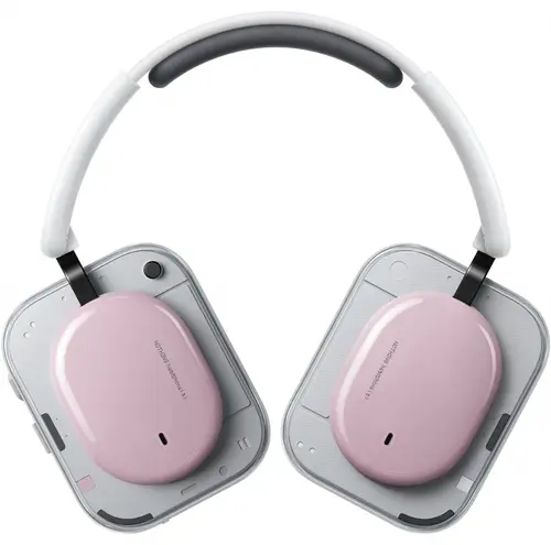 Casti Stereo Wireless Nothing Headphone (a), Bluetooth, MultiPoint, A2DP, ANC, Roz