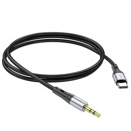 Cablu Audio HOCO UPA22, USB-C - 3.5mm, 1m (Negru)