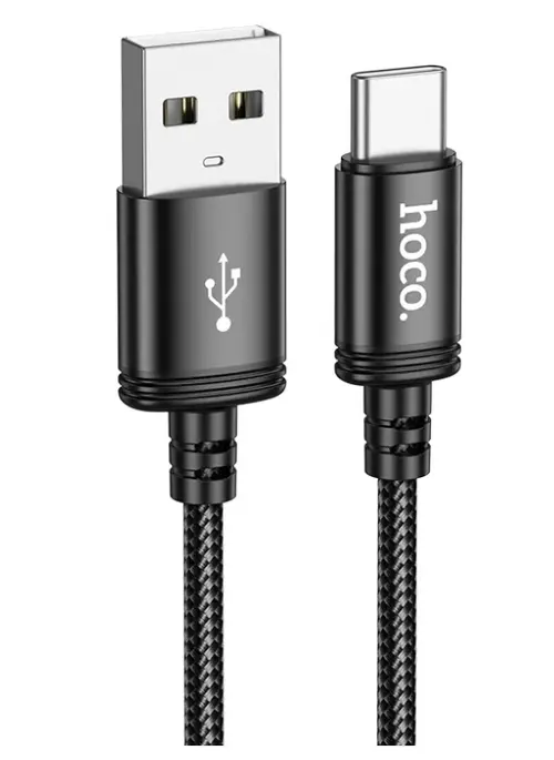 Cablu Date si Incarcare USB-A - USB-C HOCO X89, 60W, 2m, Negru