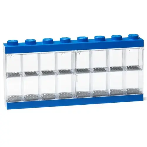 Cutie LEGO albastra pentru 16 minifigurine LEGO (40660005)