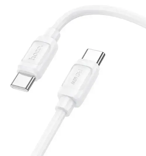 Cablu Date si Incarcare USB-C - USB-C HOCO X115, 240W, 1m, Alb