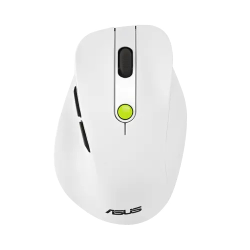Mouse Mouse Optic ASUS MW203, USB Wireless/Bluetooth, 2400 DPI, Alb