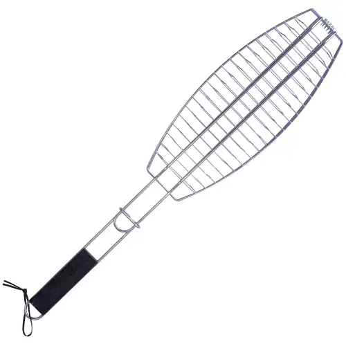 Gratar pliabil pentru peste, inox - Zokura