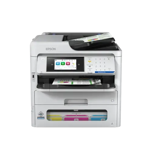 Multifunctional InkJet Color Epson WorkForce Pro EM-C800RDWF, A4, 25 ppm, ADF, USB, Retea, Wi-Fi, Fax