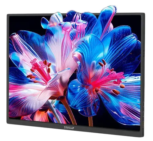 Monitor IPS LED Zeuslap 16inch Z16K, 3840 x 2400, Mini HDMI, USB-C (Negru)