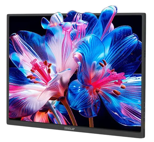 Monitor IPS LED Zeuslap 16inch Z16K, 3840 x 2400, Mini HDMI, USB-C (Negru)
