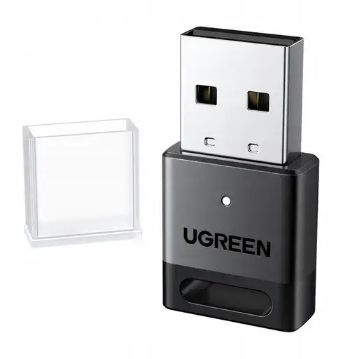 Adaptor USB Ugreen 45134, Bluetooth 5.4, BLE + EDR, PAna la 20m raza actiune, Maxim 5 dispozitive (Negru)