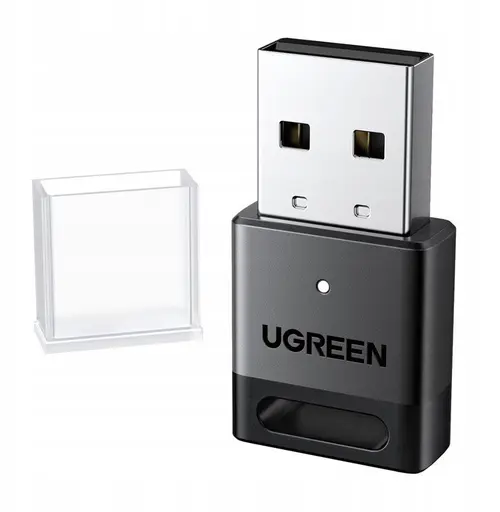 Adaptor USB Ugreen 45134, Bluetooth 5.4, BLE + EDR, PAna la 20m raza actiune, Maxim 5 dispozitive (Negru)