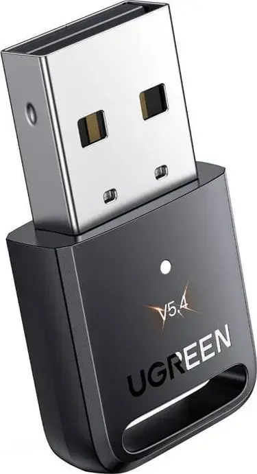 Adaptor Bluetooth Ugreen UGR5591, BT 5.4, Raza de actiune pana la 20m, Maxim 5 dispozitive (Negru)