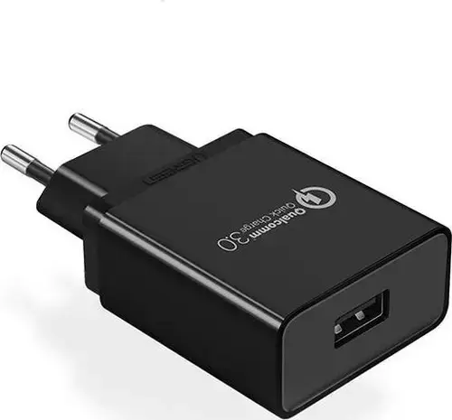 Incarcator retea Ugreen CD122, 1x USB-A, 18 W (Negru)