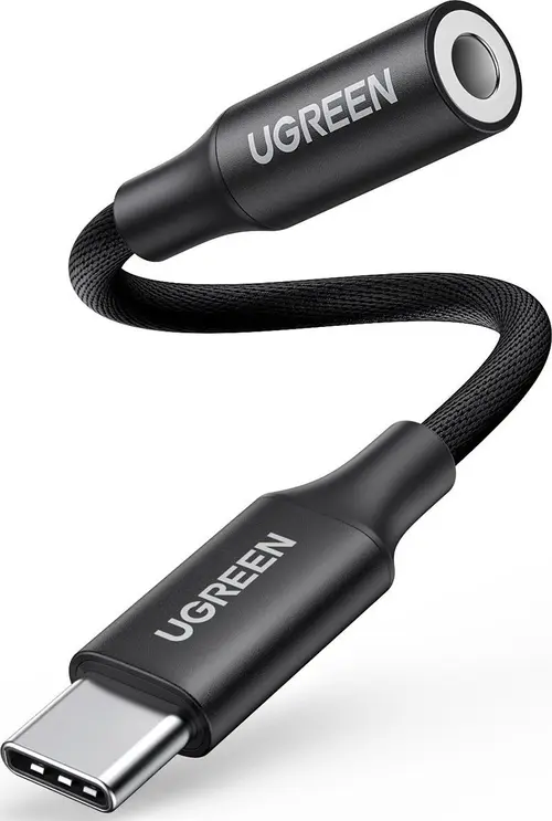 Adaptor Ugreen AV161, USB-C la Jack 3.5mm (Negru)