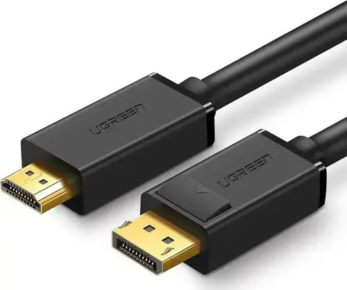 Cablu video Ugreen 10202, DisplayPort la HDMI, 4K, 2m (Negru)