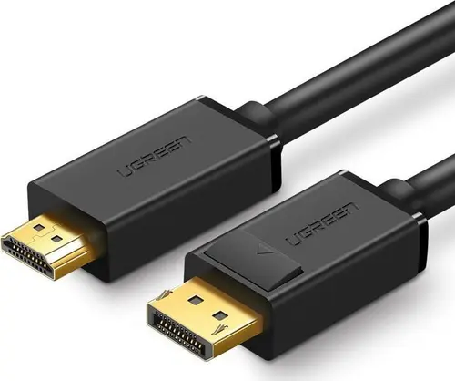 Cablu video Ugreen 10202, DisplayPort la HDMI, 4K, 2m (Negru)