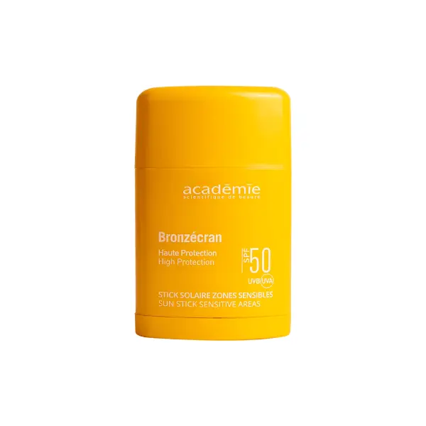 Stick de protectie solara Academie Bronzecran Stick Solaire Zones Sensibles SPF50 10ml