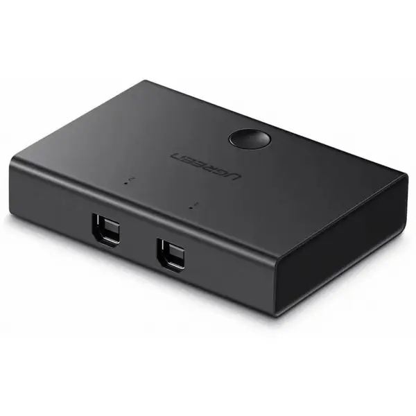 Switch USB UGREEN US158, 2 x USB-B, Negru