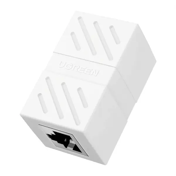 Adaptor Retea UGREEN NW114, RJ45 - RJ45, Alb