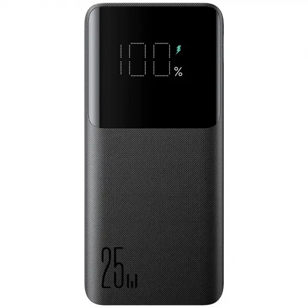 Baterie Externa Joyroom JR-PBF20, 10000mAh, 25W, QC + PD, 1 x USB-C - 2 x USB-A, Neagra