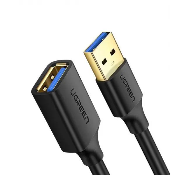 Prelungitor USB 3.0 UGREEN US129, 5m, Negru