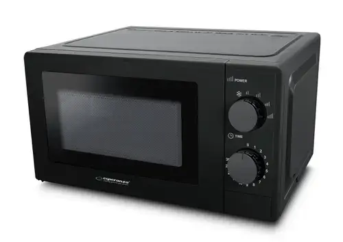 Cuptor cu microunde Esperanza EKO011K, 1100 W, 20 L (Negru)