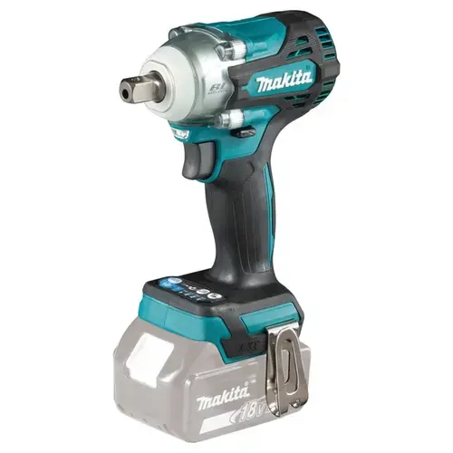Masina de insurubat cu impact pe acumulator Makita DTW301Z, 18 V, 330 Nm, 4000 percutii/min, 3200 rpm, fara acumulator/incarcator (Negru/Albastru)