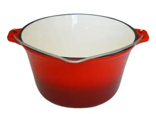 Ceaun din fonta emailat Heinner HR-HYCC-22P, 22 x 13 cm, 3 L