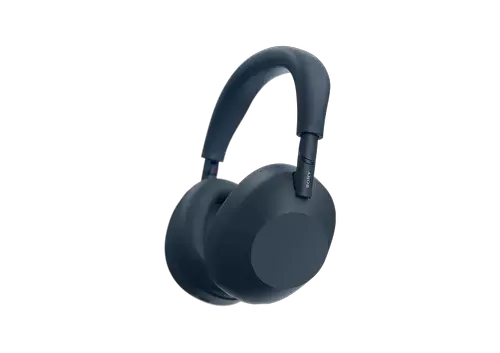 Casti Stereo Wireless Over-Ear Sony WH-1000XM6L, Bluetooth, ANC, Autonomie 30 ore ANC/40 ore ANC Off, NFC, Microfon (Albastru)
