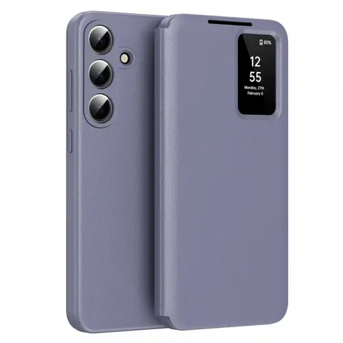 Husa pentru Samsung Galaxy S26, Techsuit, SmartView, Mov