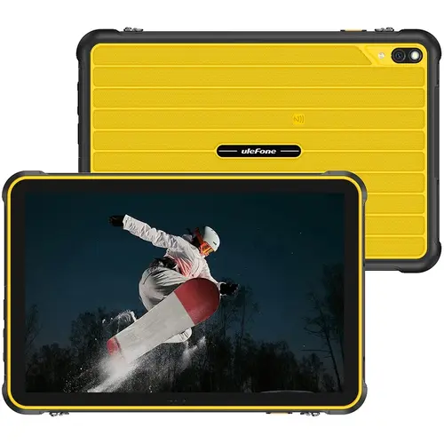 Tableta Ulefone RugKing Pad 2 Pro, Procesor Unisoc T7250, Ecran HD+ 90Hz 10.1inch, 8GB RAM, 128GB Flash, 48MP, GPS, 4G, NFC, Android (Galben)