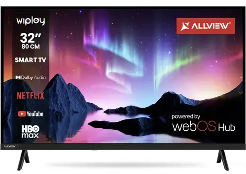 Televizor LED Allview 80 cm (32inch) 32WiPlay6301-H, HD Ready, Smart TV, WiFi, CI+