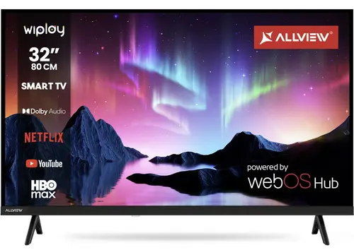Televizor LED Allview 80 cm (32inch) 32WiPlay6301-H, HD Ready, Smart TV, WiFi, CI+