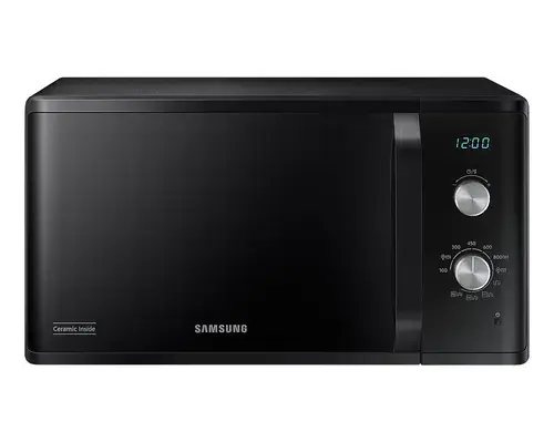 Cuptor cu microunde Samsung MG23K3614AK, 23 l, 1250 W, Diplay LED, 6 trepte putere, Timer, Grill (Negru)