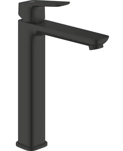 aterie lavoar Grohe Cubeo, 1017292430, XL, 267 mm, mat, Negru