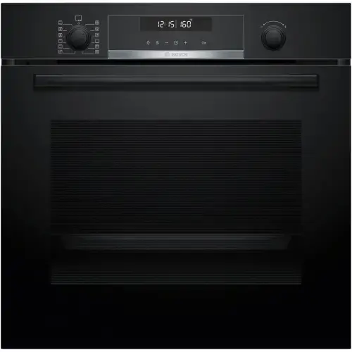 Cuptor incorporabil Bosch HBG578EB3, 71 L, Electric, Multifunctional, Grill, Soft close, Air Fry, 10 functii, AutoPilot30, Suport telescopic, 3D Hotair, Autocuratare pirolitica + hidrolitica, Clasa A+ (Negru)