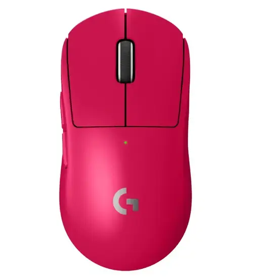 Mouse Gaming Wireless LOGITECH Pro X Superlight 2C, 44000 dpi, Senzor HERO 2, 5 butoane (Magenta)