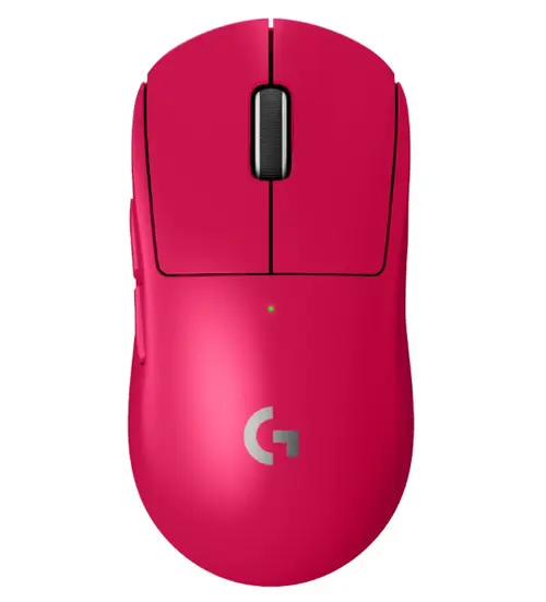Mouse Gaming Wireless LOGITECH Pro X Superlight 2C, 44000 dpi, Senzor HERO 2, 5 butoane (Magenta)