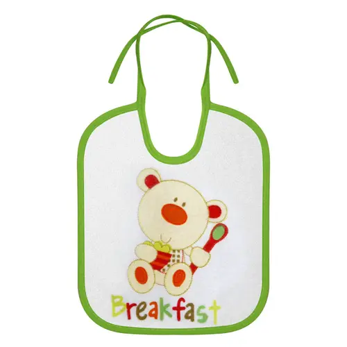 Set 3 bavete nou-nascut Lorelli, small, bumbac, inchidere cu snur