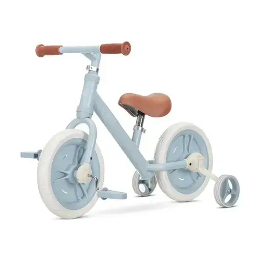 Bicicleta de tranzitie 2in1 Lorelli Energy, cu pedale si roti auxiliare, 2-5 Ani, Albastru