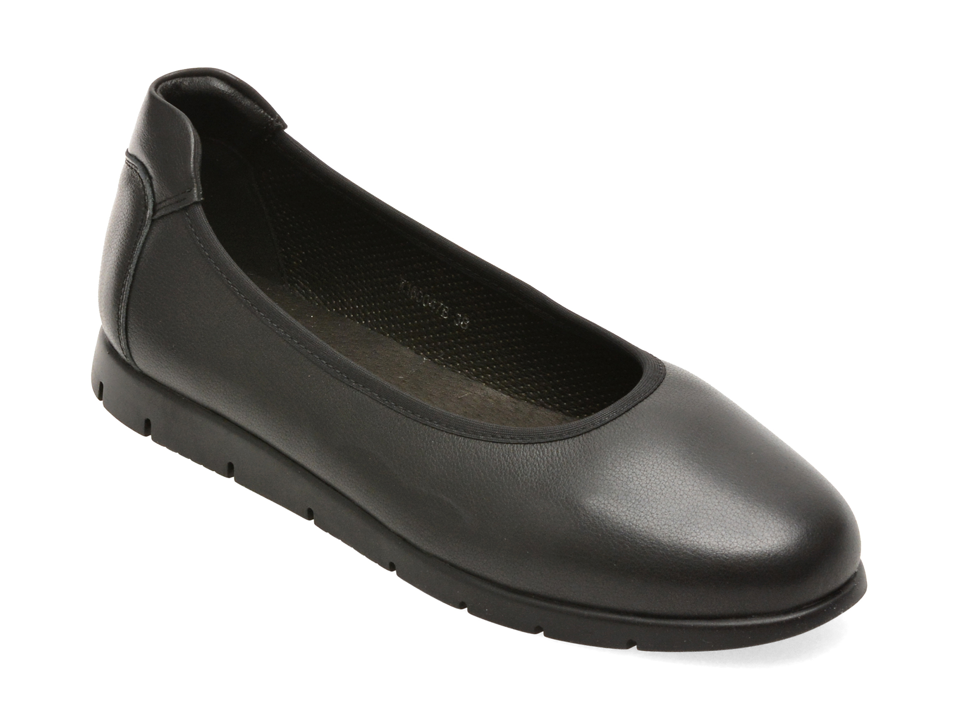 Balerini PASS COLLECTION negri, W160047, din piele naturala