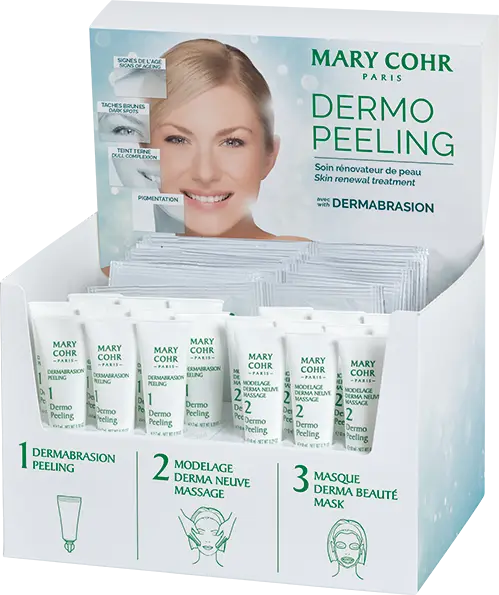 Tratament peeling Mary Cohr Soin Peeling Dermabrasion pentru ten sensibil kit 10 tratamente