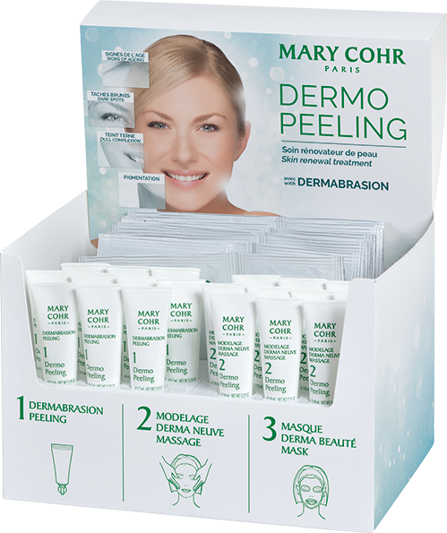 Tratament peeling Mary Cohr Soin Peeling Dermabrasion pentru ten sensibil kit 10 tratamente