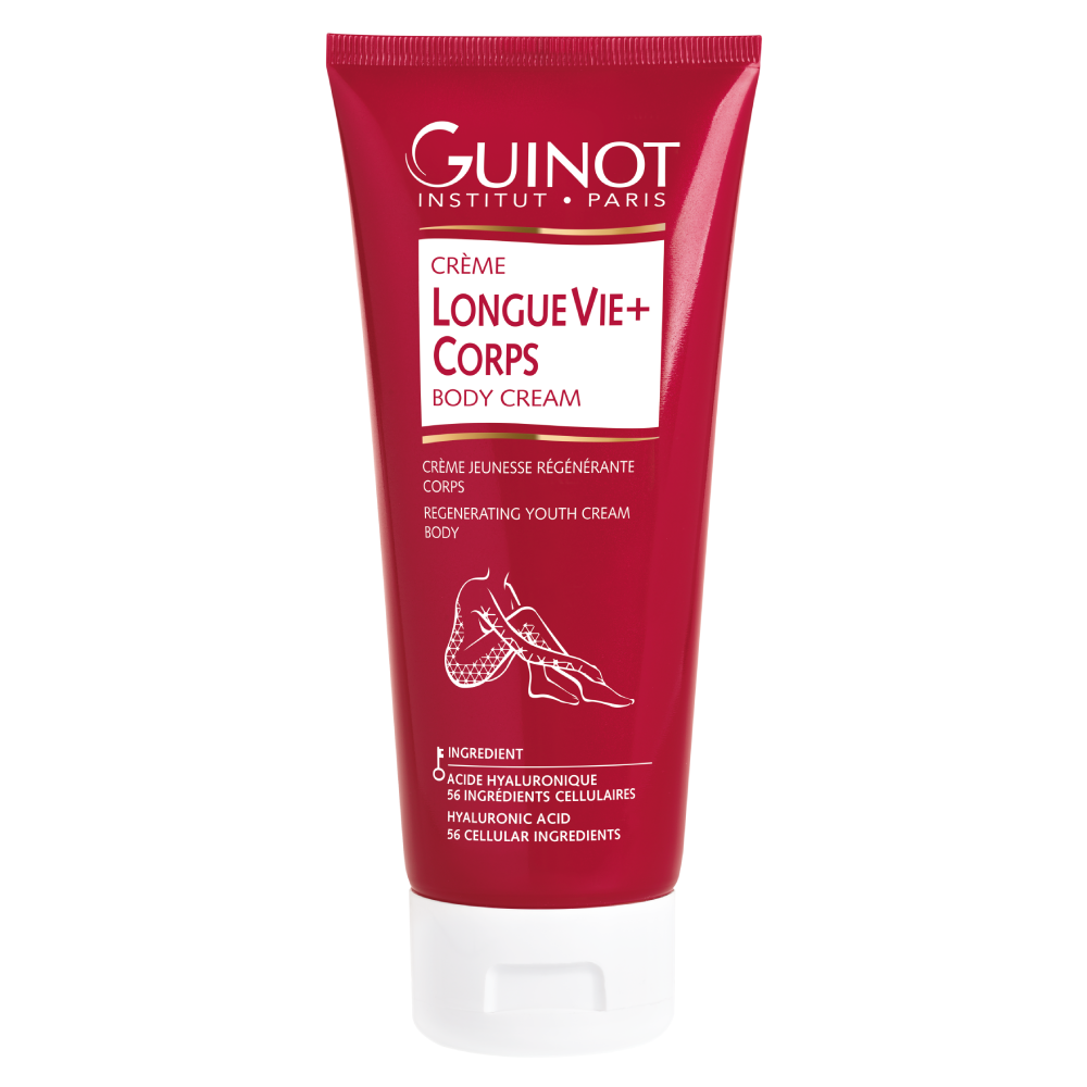 Crema de corp anti-aging cu acid hialuronic Guinot Longue Vie Body Cream 200ml