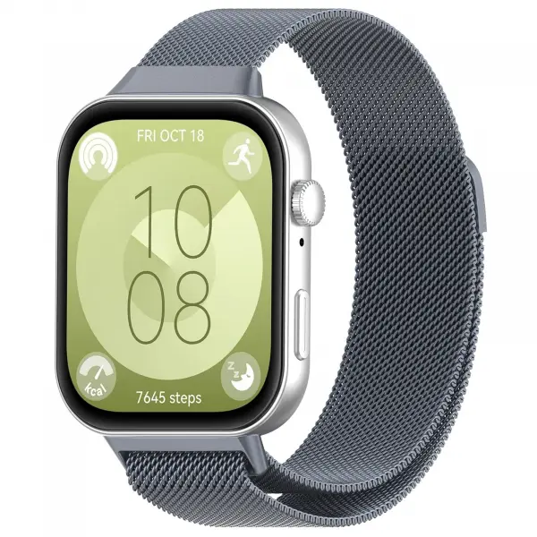 Curea Techsuit W009 pentru Huawei Watch Fit 4 Pro / Fit 4 / Fit 3, Albastra