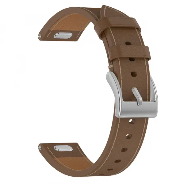 Curea Techsuit W073 pentru Huawei Watch / Garmin Watch Series, 18mm, Maro