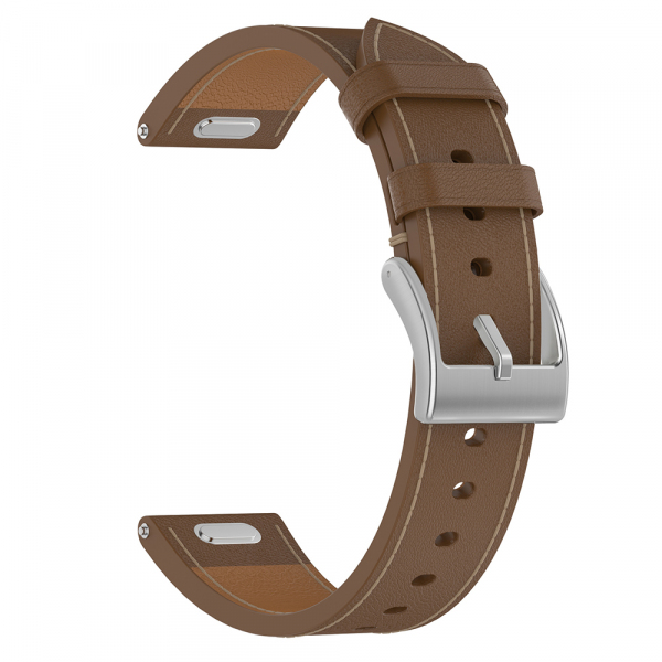 Curea Techsuit W073 pentru Huawei Watch / Garmin Watch Series, 18mm, Maro