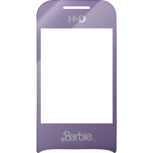 Geam Ecran HMD Barbie, Argintiu, Service Pack 5004001108SH0