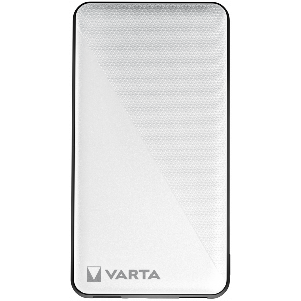 Baterie Externa Varta Energy, 10000mAh, 15W, 1 x USB-C - 2 x USB-A, Alba