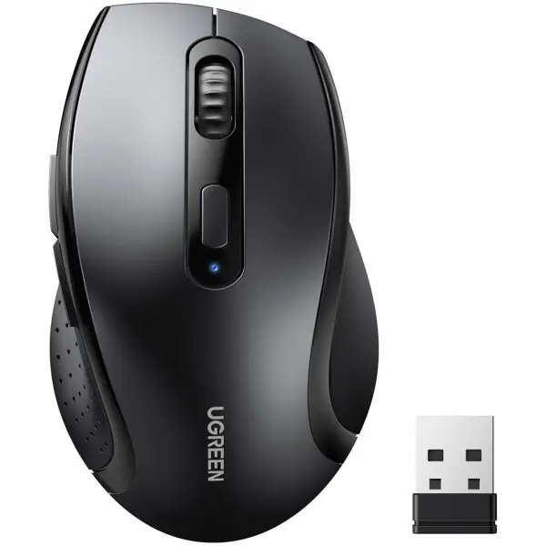 Mouse Wireless UGREEN M511, 1600DPI, Negru