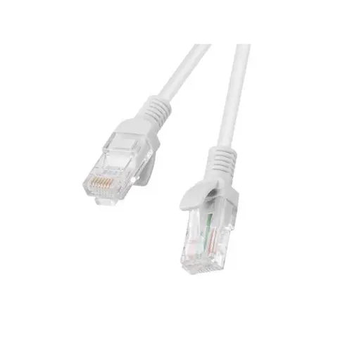 Cablu patchcord Lanberg RJ45 cat. 5e UTP 1,5m Gri, 10-Pack
