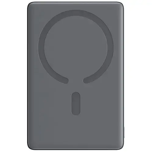 Baterie Externa Joyroom JR-PBM08 MagSafe, 5000mAh, 20W, PD + FQI, 1 x QI - 1 x USB-C (Gri)