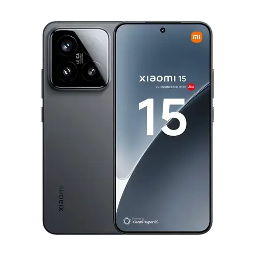 Telefon Mobil Xiaomi 15, Procesor Octa-Core Snapdragon 8 Elite, LTPO AMOLED touchscreen 6.36inch, 12GB RAM, 256GB Flash, Camera Tripla 50+50+50MP, Wi-Fi, 5G, Dual SIM, Android (Negru)